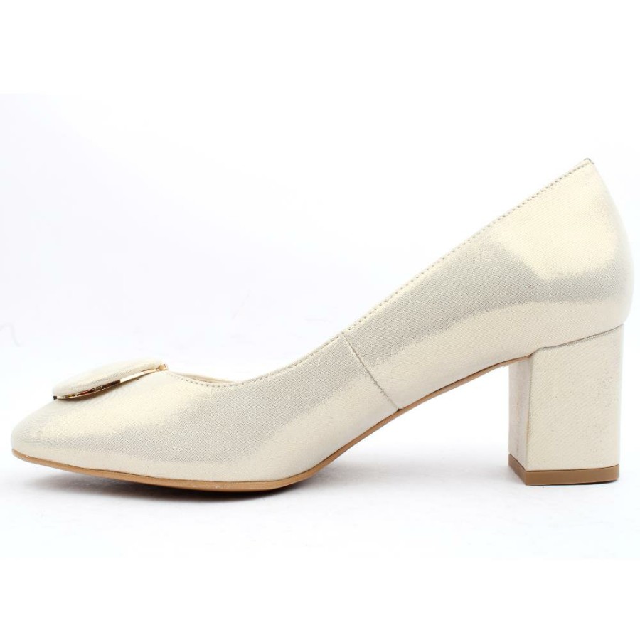 Women Emis | 7902 979 Court Shoe - Gold