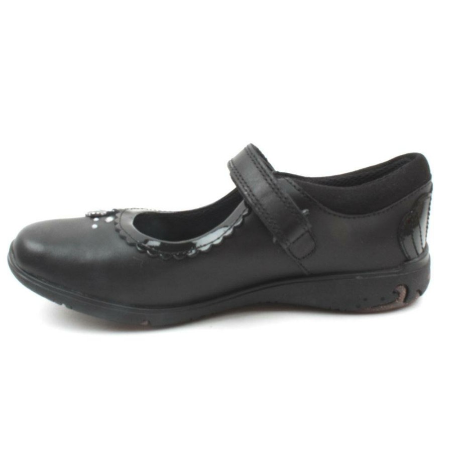 Kids Clarks | Sea Shimmer Junior Shoe - Black H