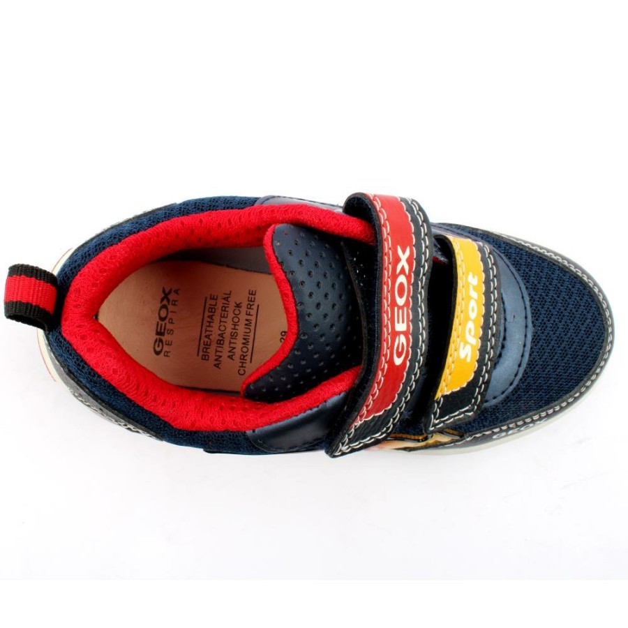 Kids Geox | J359Cb Junior Shoe - Navy/Red