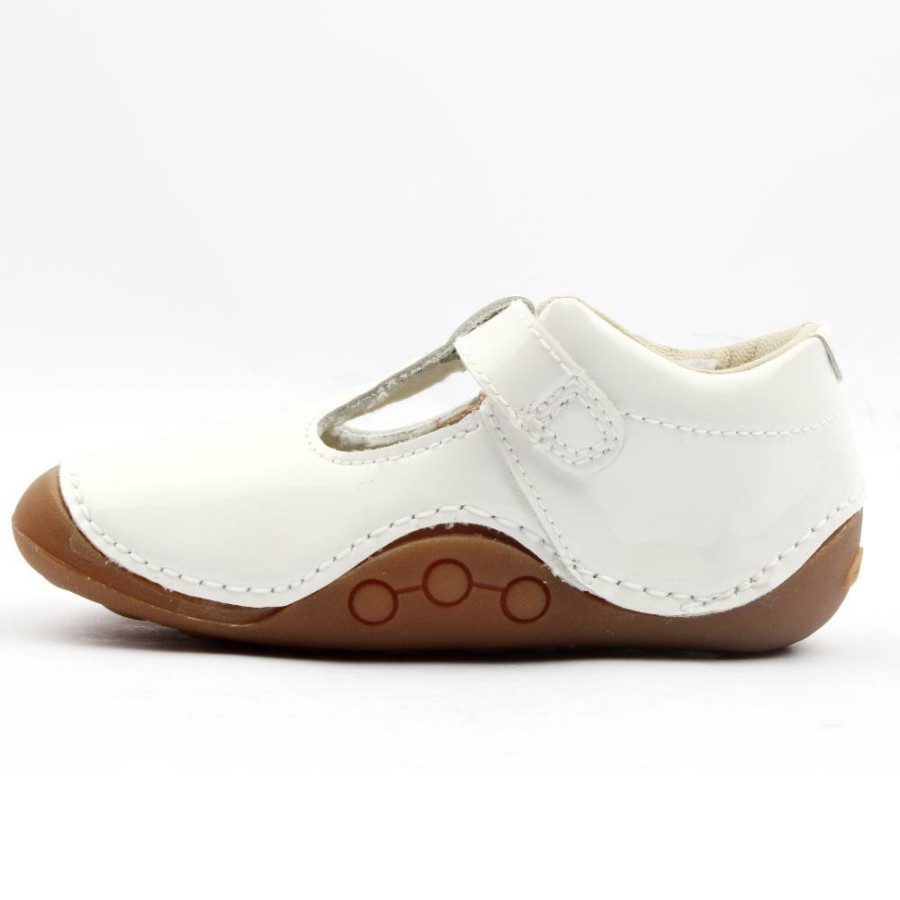 Kids Clarks | Tinybeatt Prewalker - White F