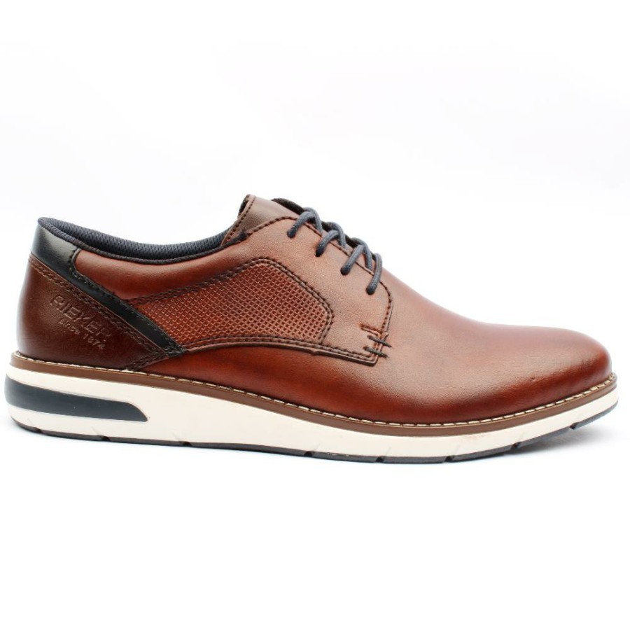 Men Rieker | 11302 Laced Shoe - Brown Multi