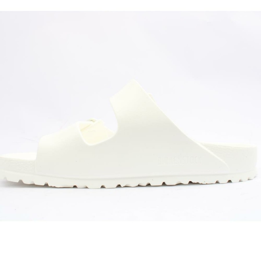 Women Birkenstock | 129443 2 Strap Mule - White