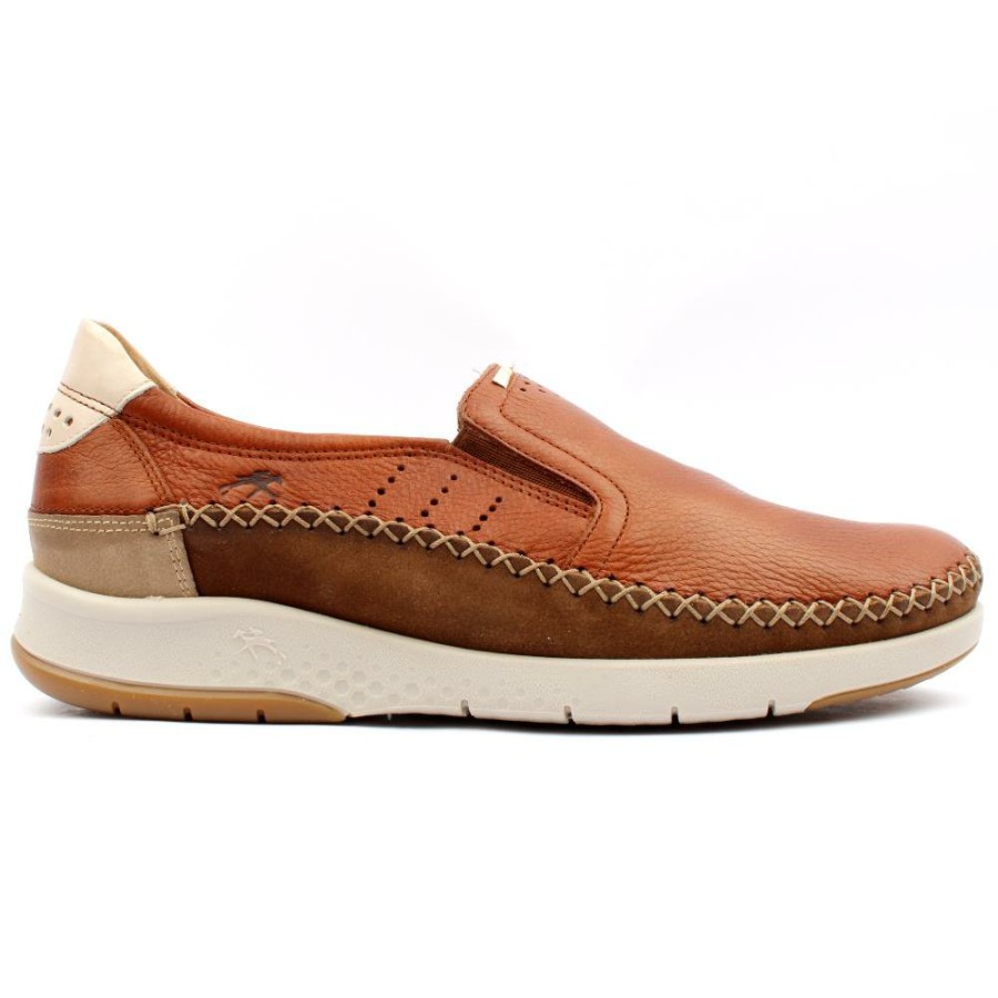 Men Fluchos | F0794 Slip On Shoe - Tan