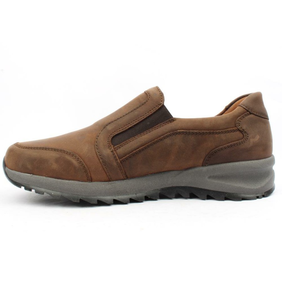 Men Waldlaufer | 388502 Slip On - Brown