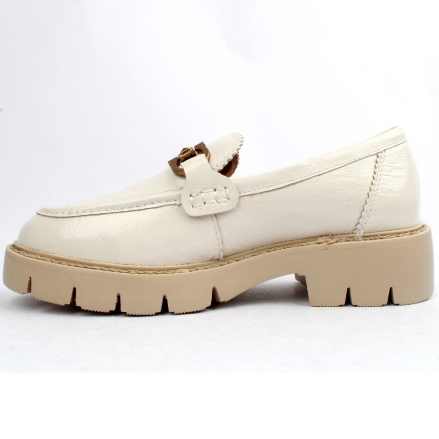 Women Caprice | 24708 Loafer Shoe - Beige