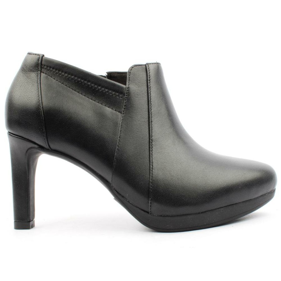 Women Clarks | Ambyr Hope Shoe Boot - Black D