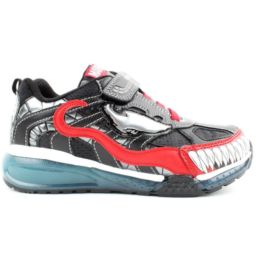 Kids Geox | J26Fec Junior Trainer - Black/Red