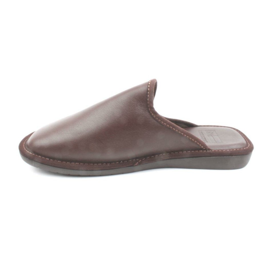 Men Nordika | Mens Slipper 131 - Brown