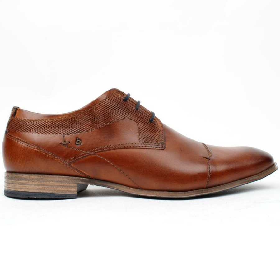 Men Bugatti | 10112 Laced Shoe - Tan