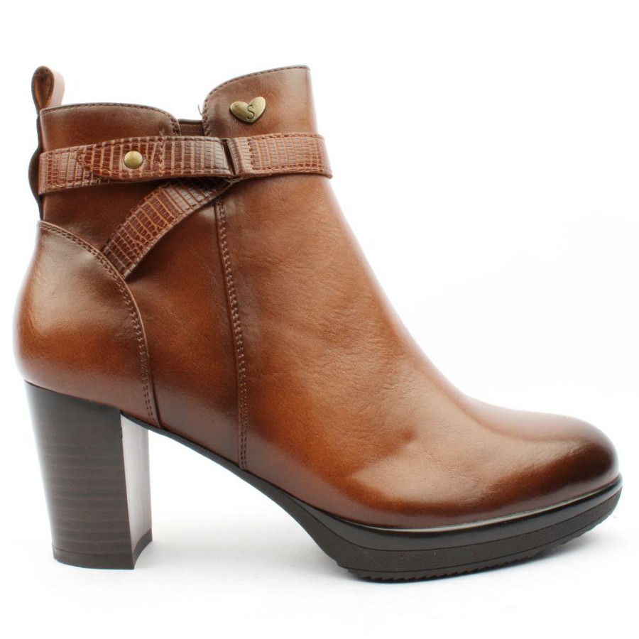 Women Susst | Hudson 23 Ankle Boot - Tan