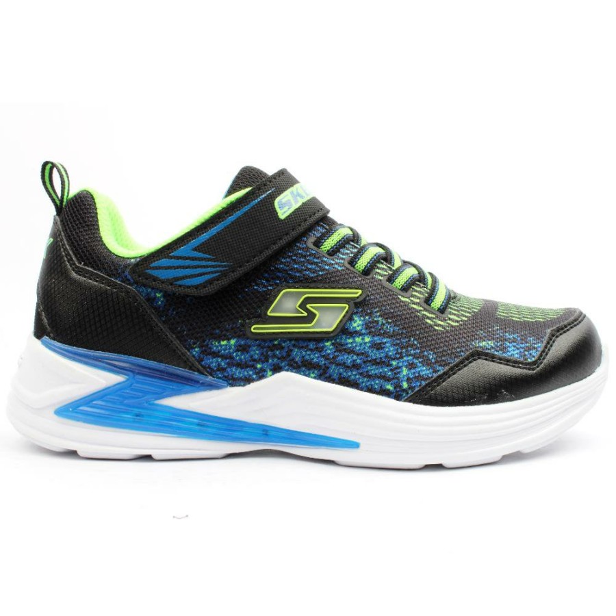 Kids Skechers | 90563L Junior Runner - Blue Multi