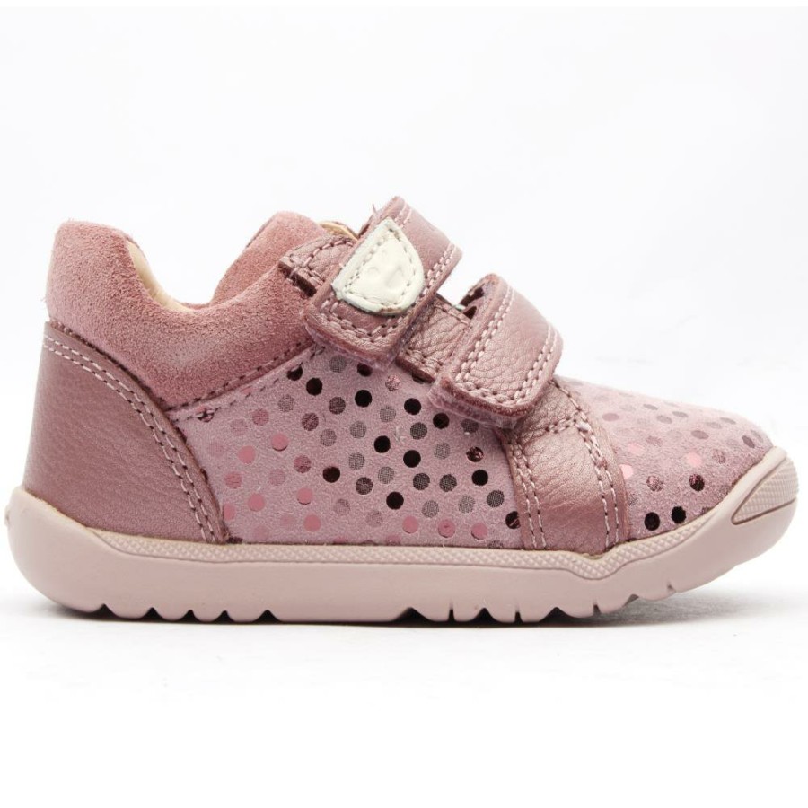 Kids Geox | B164Pa Velcro Shoe - Pink Pattern