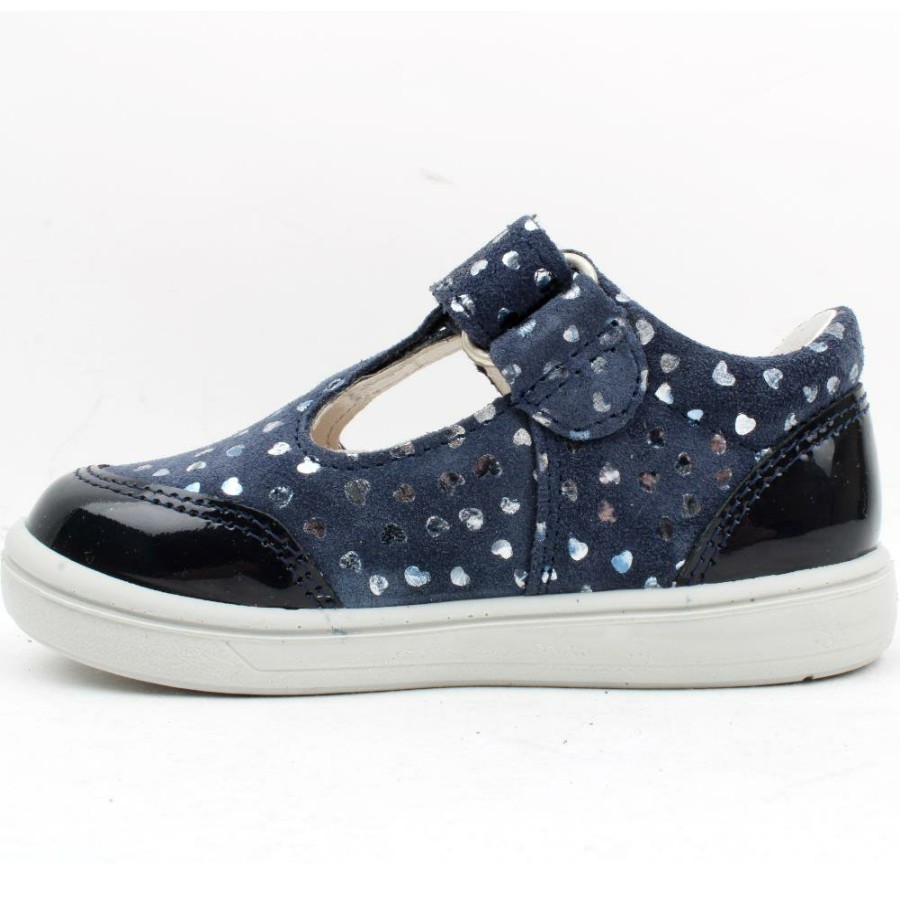 Kids Ricosta | 2600802 T Bar Shoe - Navy Multi