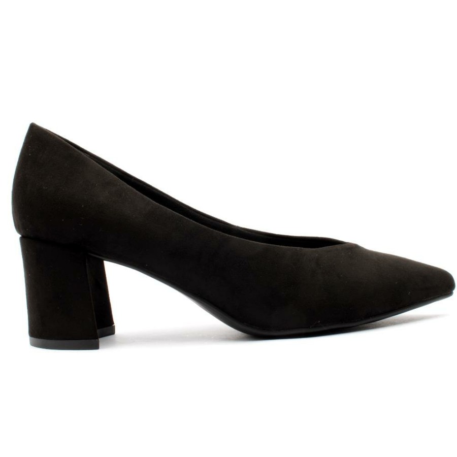 Women Marco Tozzi | 22416 Low Heel Shoe - Black