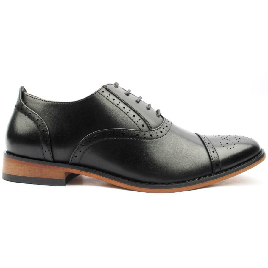 Men Goor | Mens Laced Goor-172 - Black