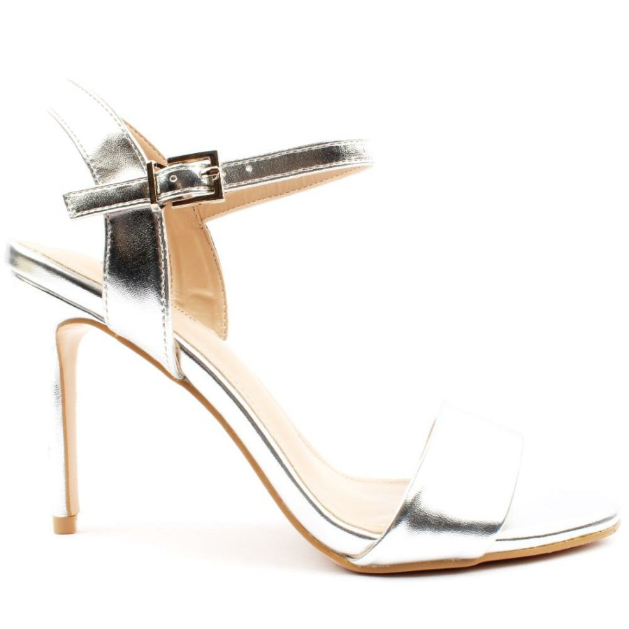 Women Redz | Valentino Conte P629 Es09 Sandal - Silver