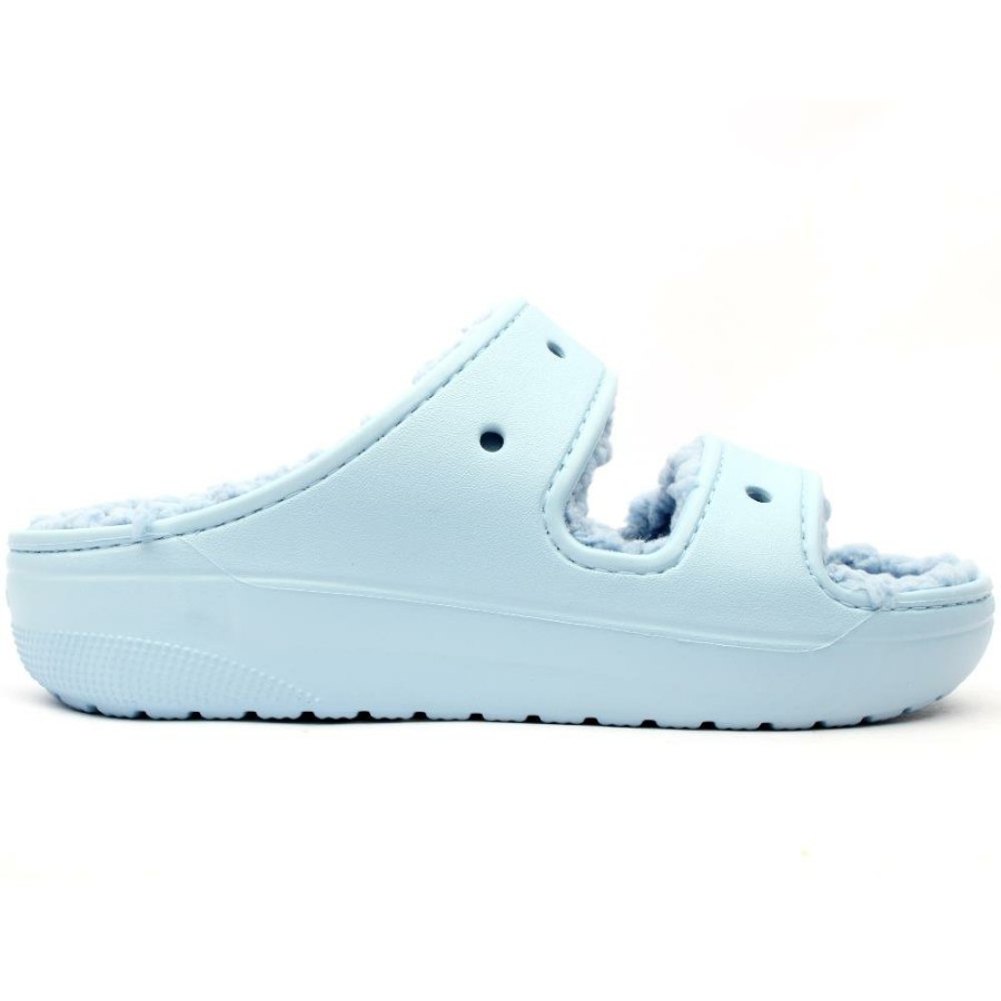 Women Crocs | 207446 Lined Open Mule - Blue