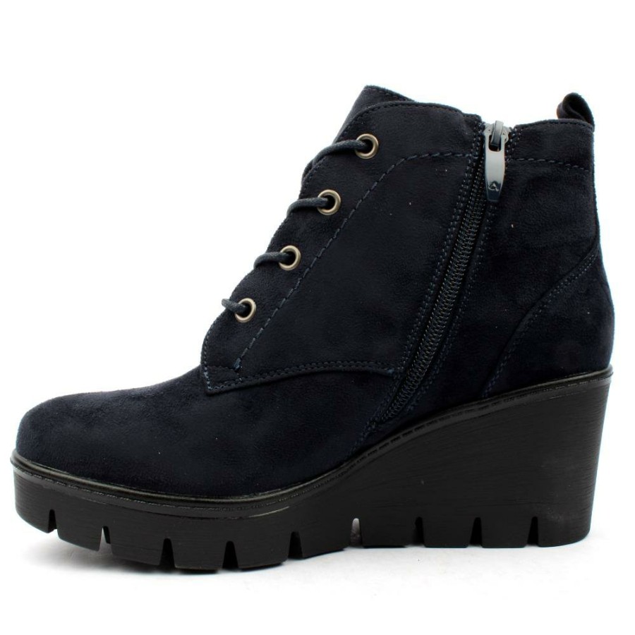 Women Susst | Bonnie 23 Wedge Boot - Navy