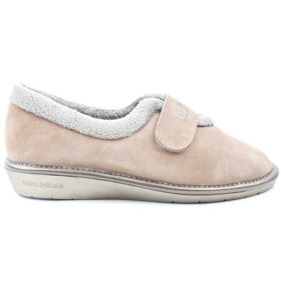 Women Nordika | Strap 6348 Slipper - Taupe