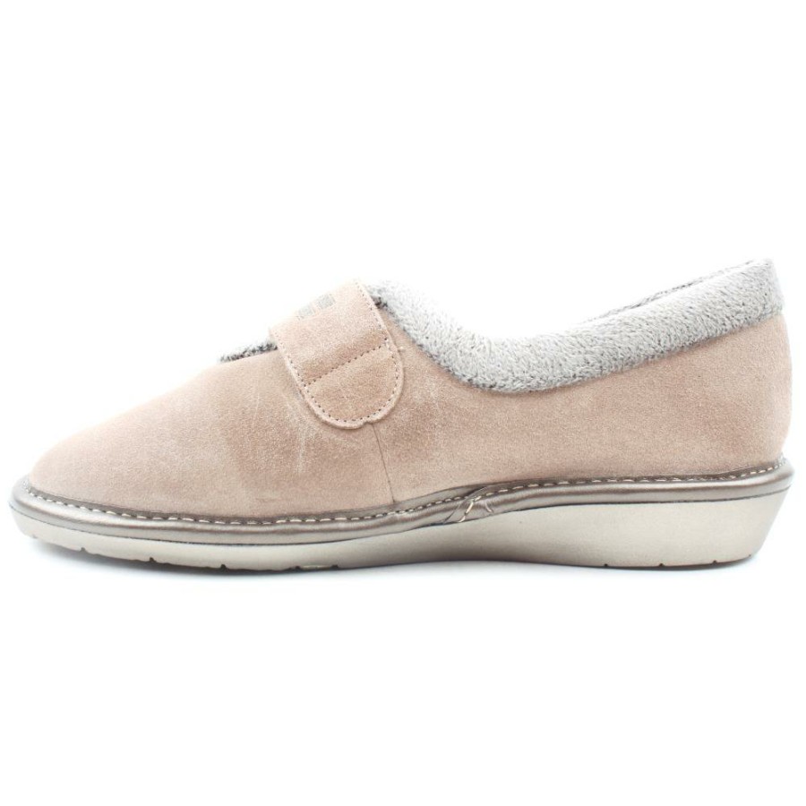 Women Nordika | Strap 6348 Slipper - Taupe