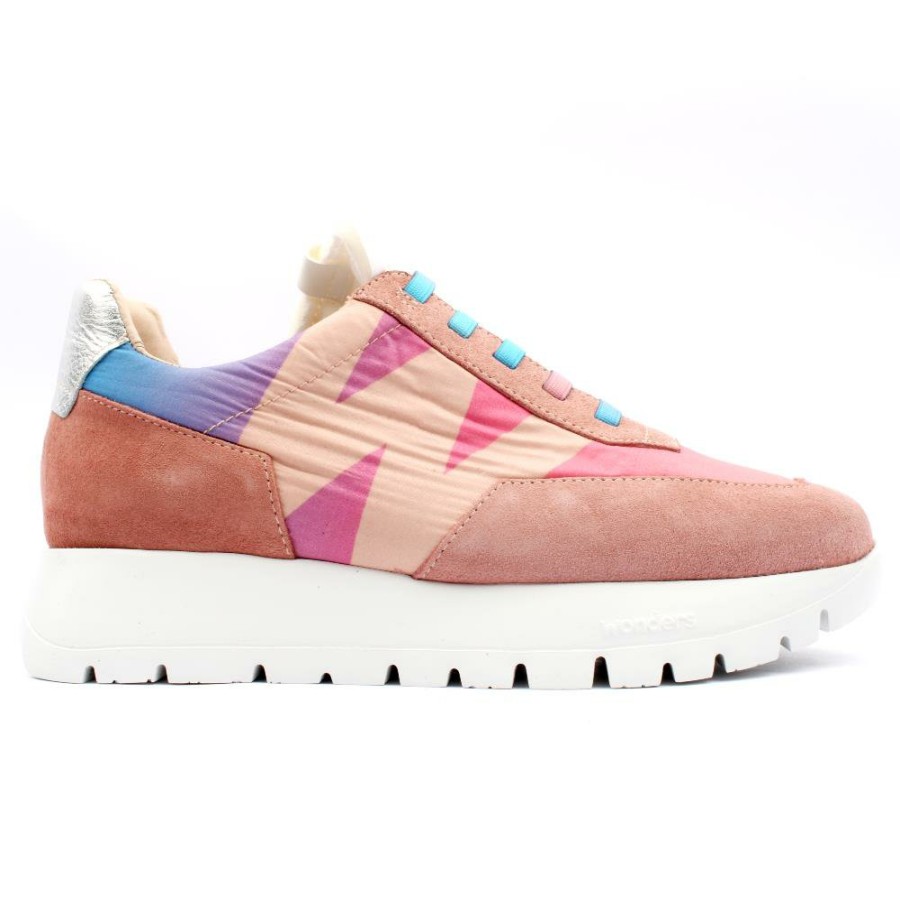 Women Wonders | A2422 Laced Runner - Pink