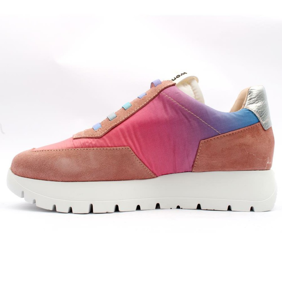 Women Wonders | A2422 Laced Runner - Pink