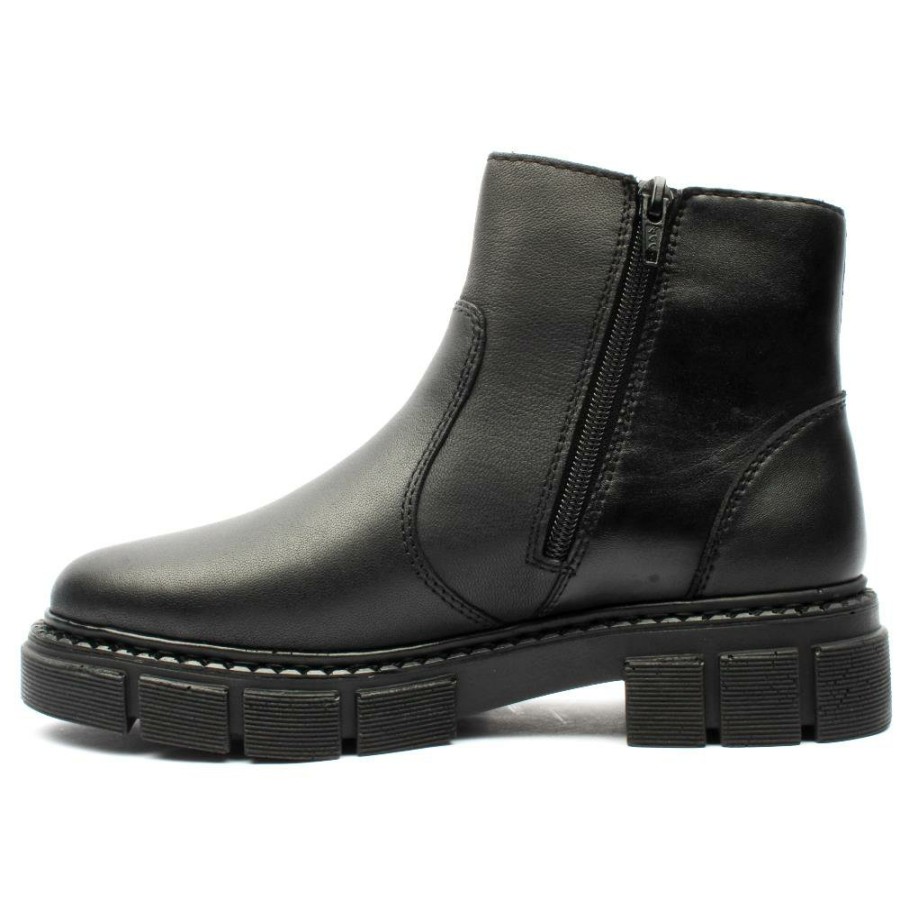 Women Rieker | M3870 Chunky Boot - Black