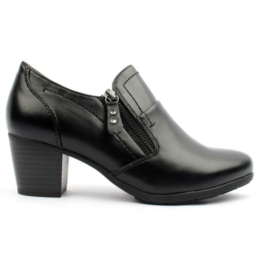 Women Jana | 24469 High Front Shoe - Black