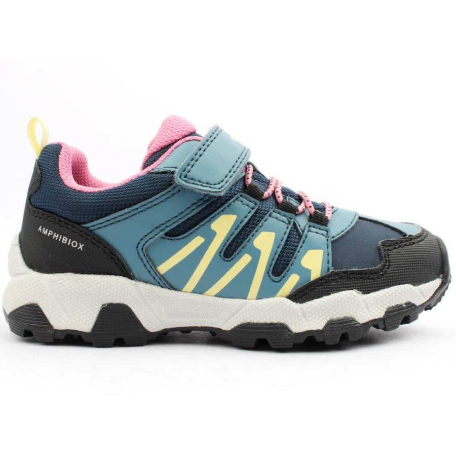 Kids Geox | J264La Magnetar Trainer - Navy Pink