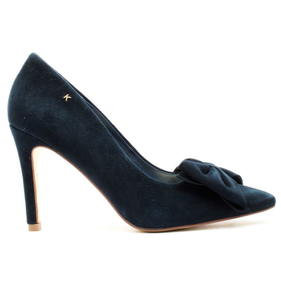 Women Kate Appleby | Silsden Bow Shoe - Navy