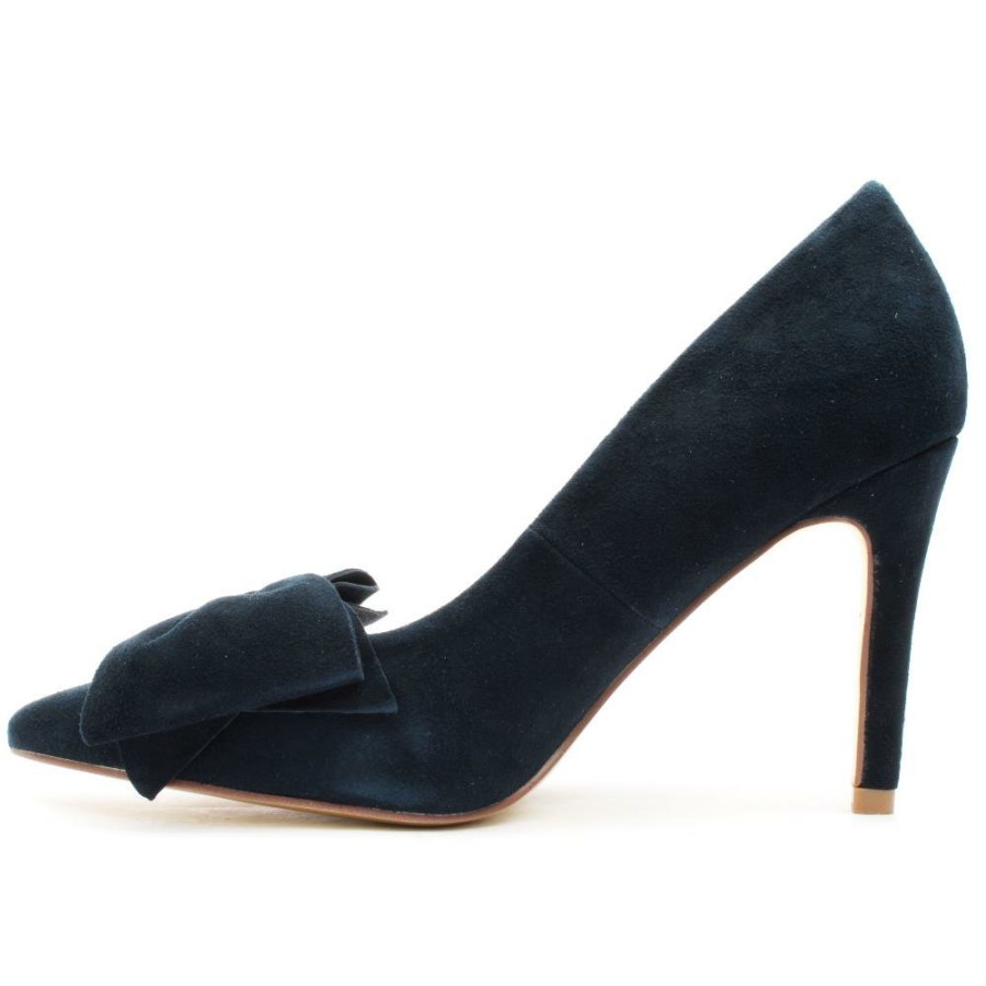 Women Kate Appleby | Silsden Bow Shoe - Navy