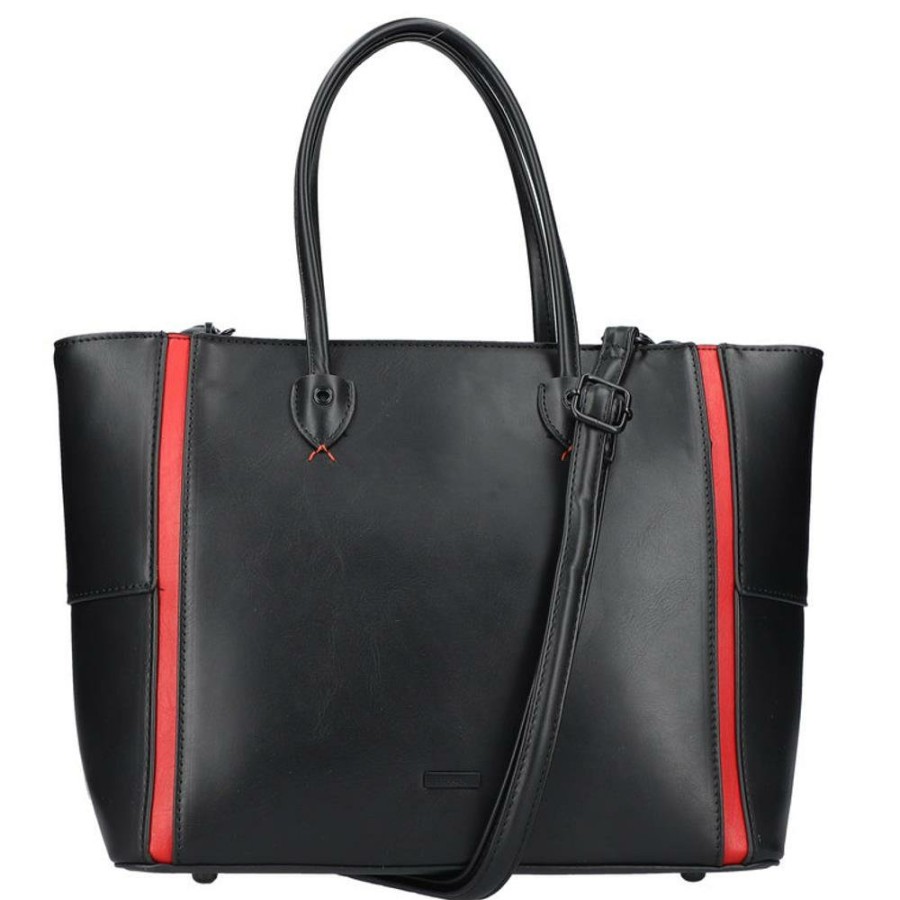 Accessories & Christmas Gift Ideas Rieker | H1524 Handbag - Black/Red