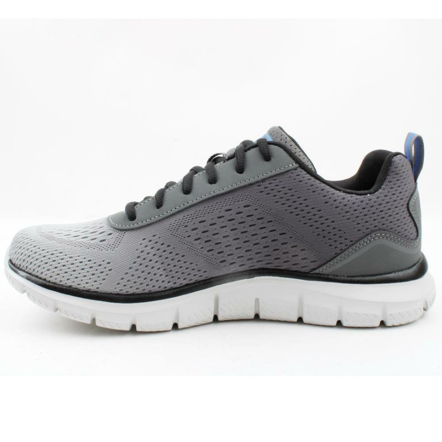 Men Skechers | 232399 Track Runner - Charcoal