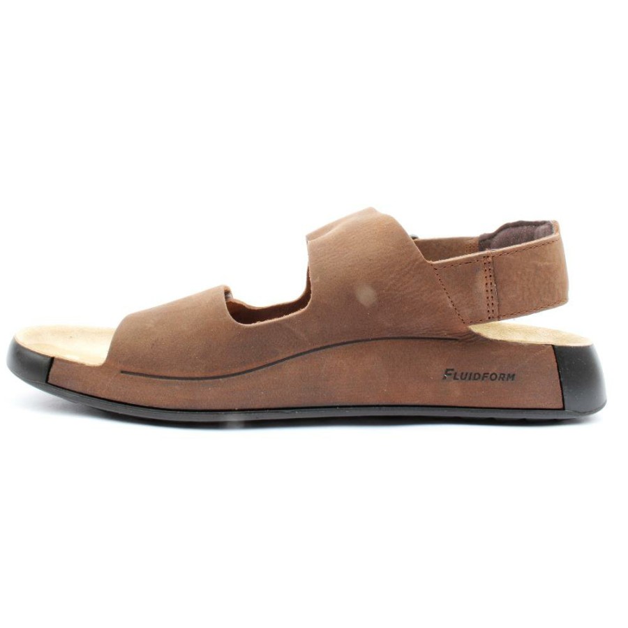 Men ECCO | 500944 Velcro Sandal - Brown