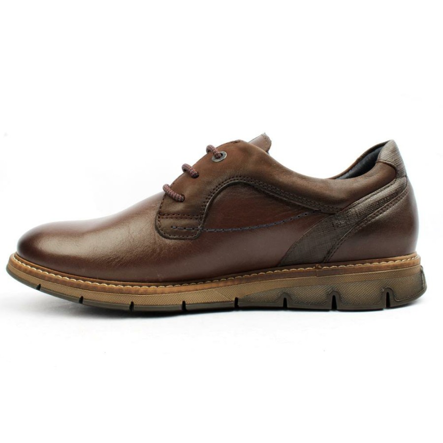 Men Fluchos | F0979 Laced Shoe - Dark Brown