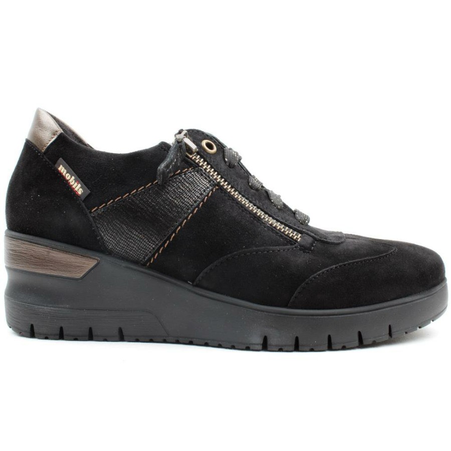 Women Mephisto | Kiliana Laced Shoe - Black