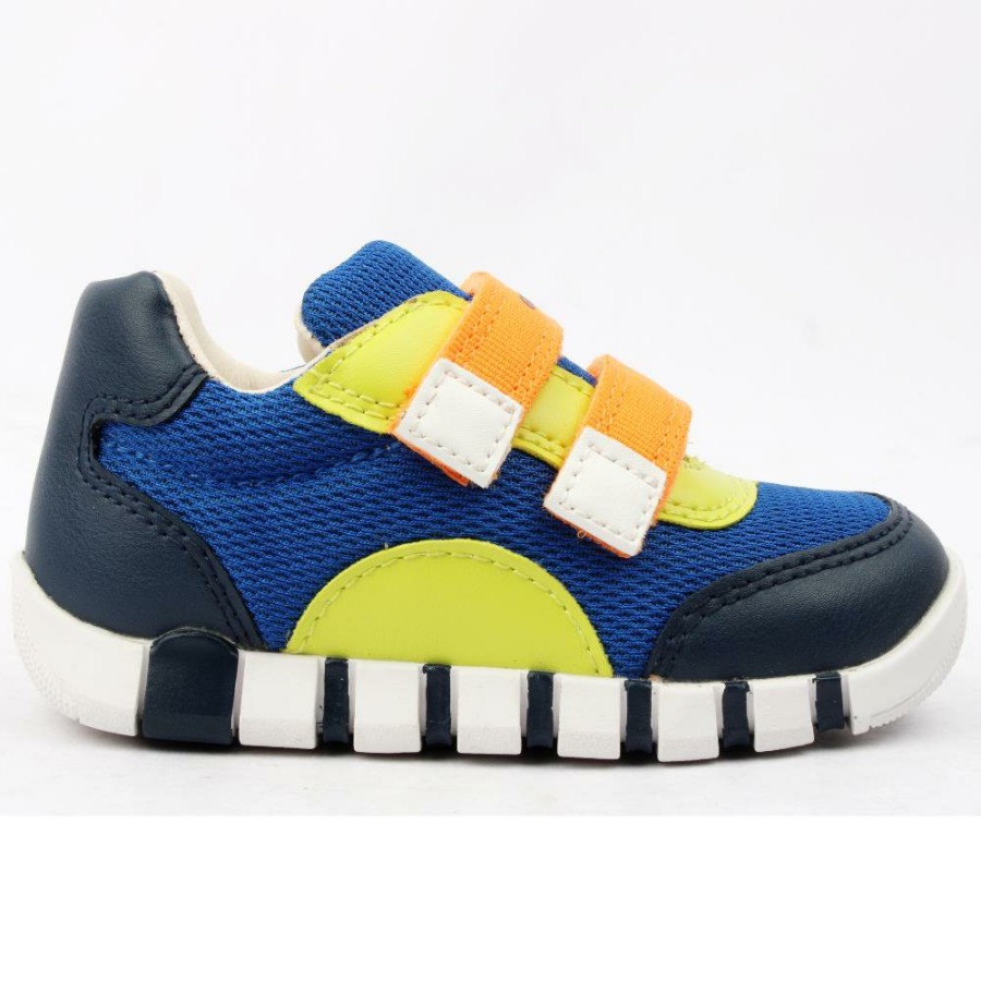 Kids Geox | B3555C Junior Runner - Blue Orange