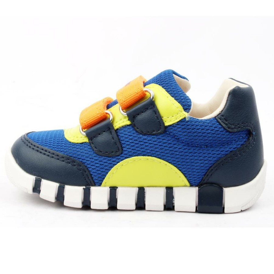 Kids Geox | B3555C Junior Runner - Blue Orange