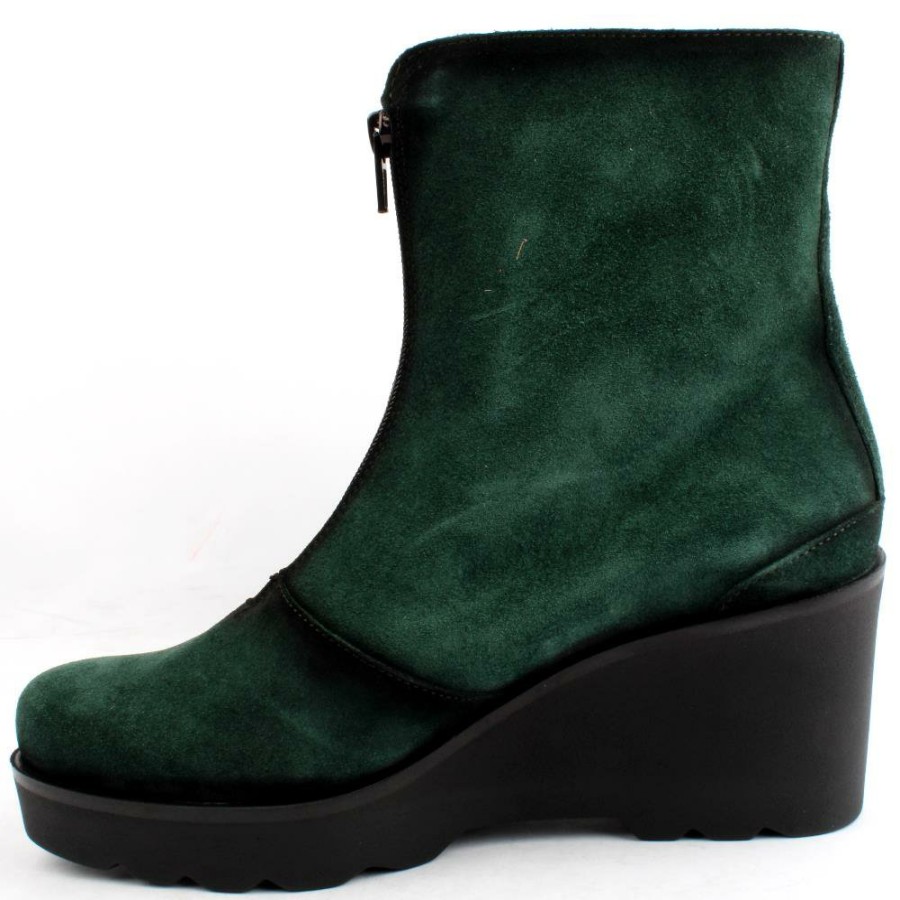 Women Jose Saenz | Zip 7227 Boot - Green