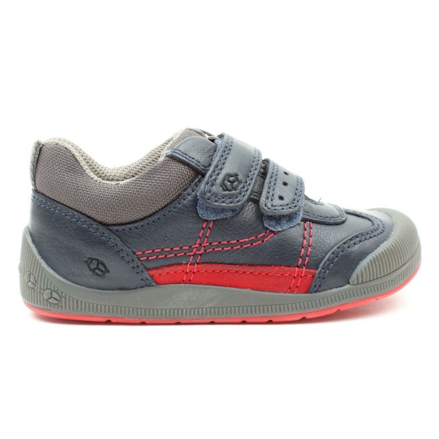 Kids Startrite | Tickle Velcro Shoe - Navy Multi G