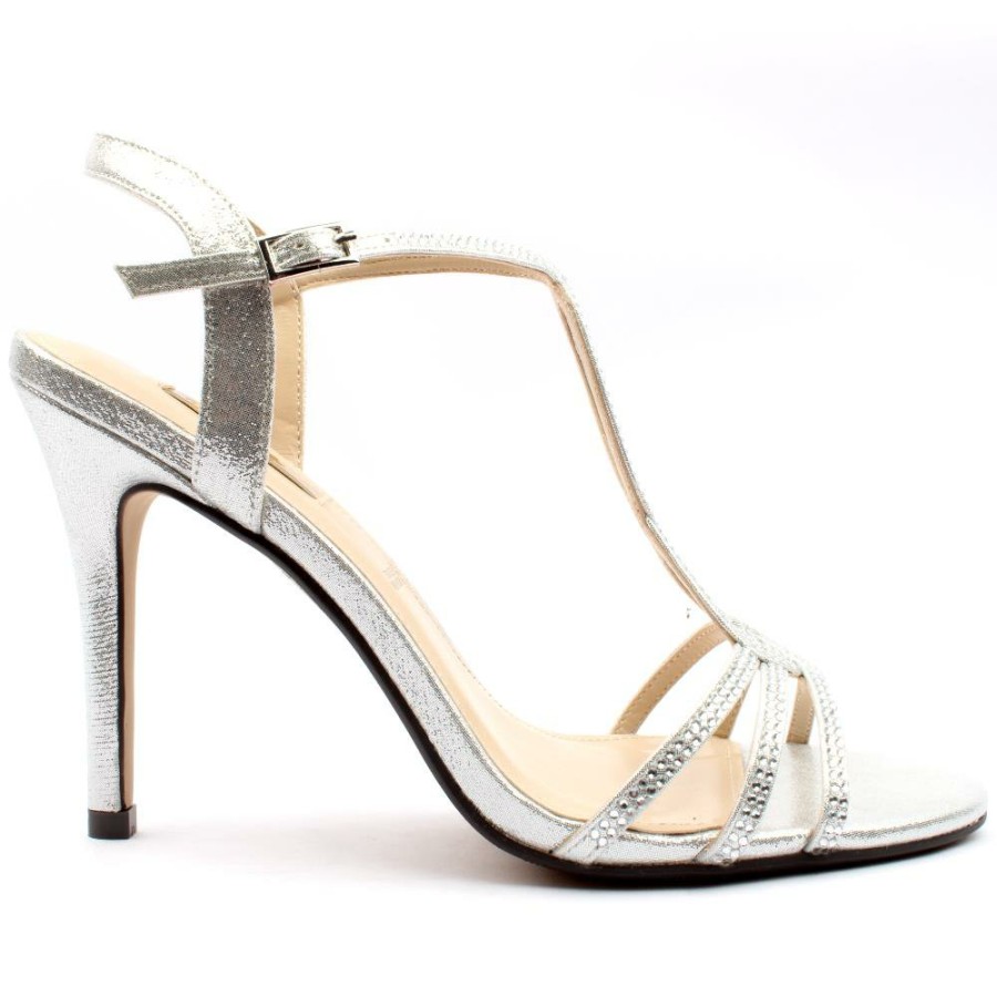 Women Glamour | Alanis Strappy Sandal - Silver