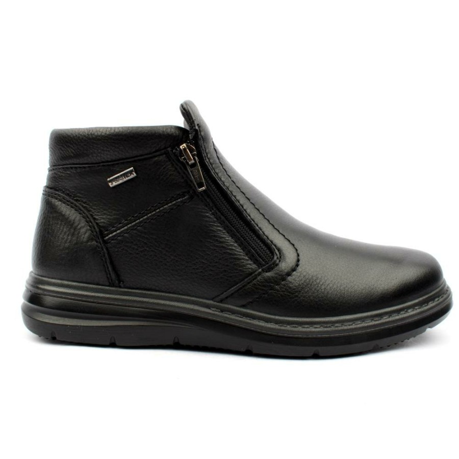 Men IMAC | 451269 Zip Boot - Black