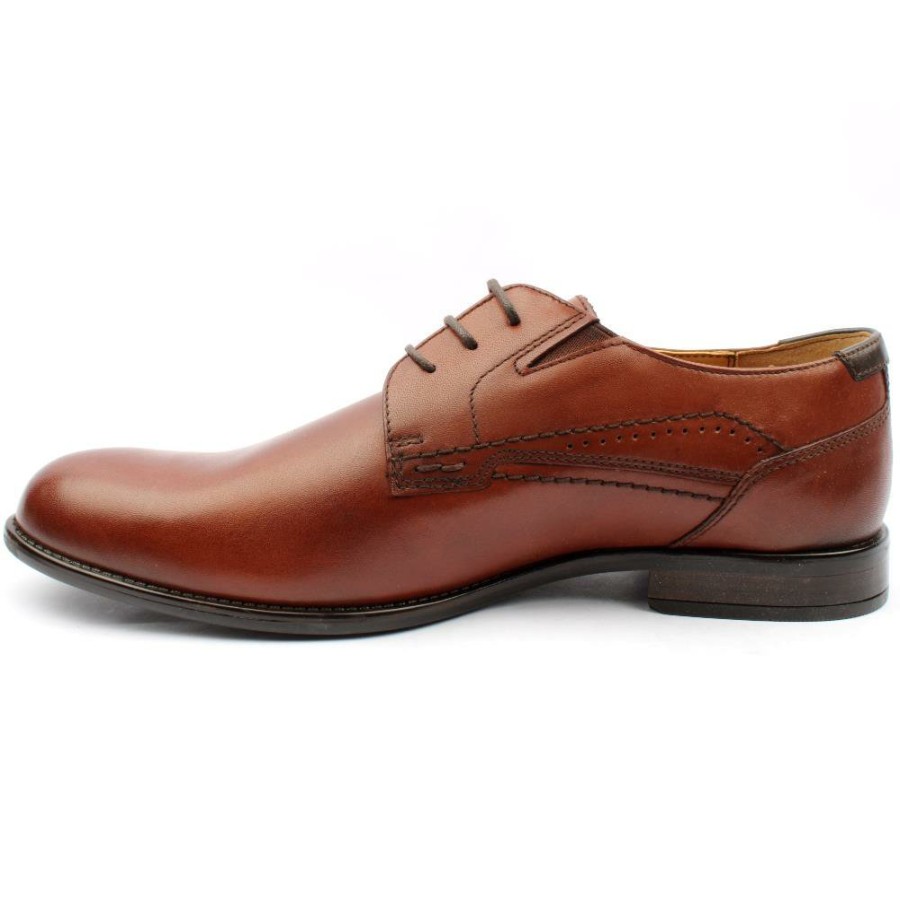 Men Dubarry | Dell Ex Fit Laced Shoe - Chestnut