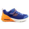 Kids Skechers | 403773L Junior Trainer - Blue Orange