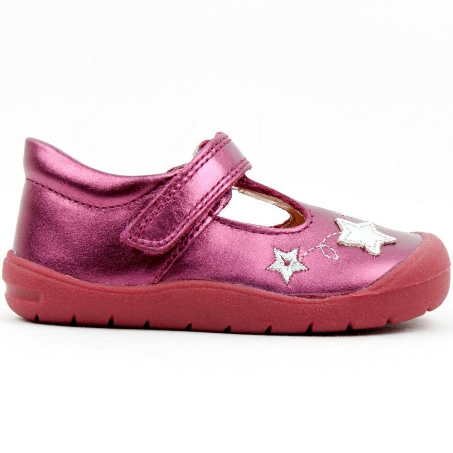 Kids Startrite | Sparkle Strap Shoe - Purple F