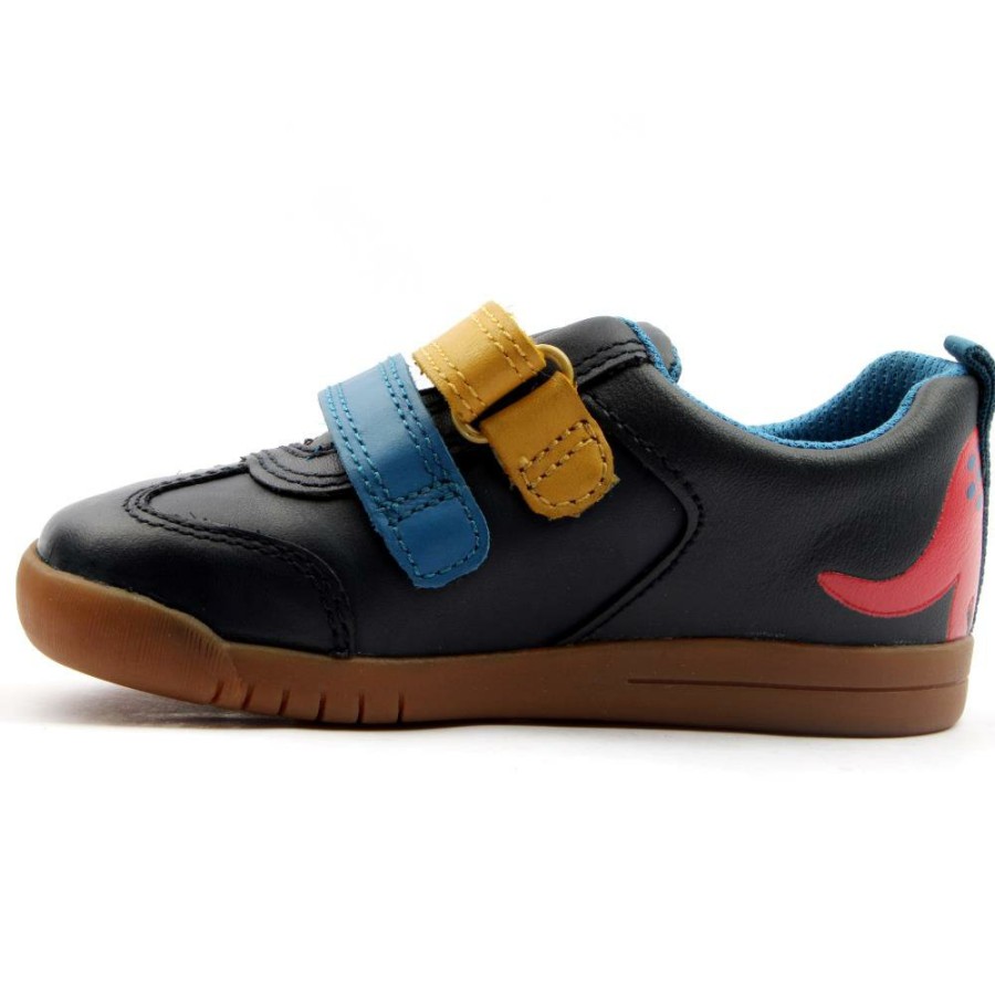 Kids Clarks | Den Play T Shoe - Navy Leather H