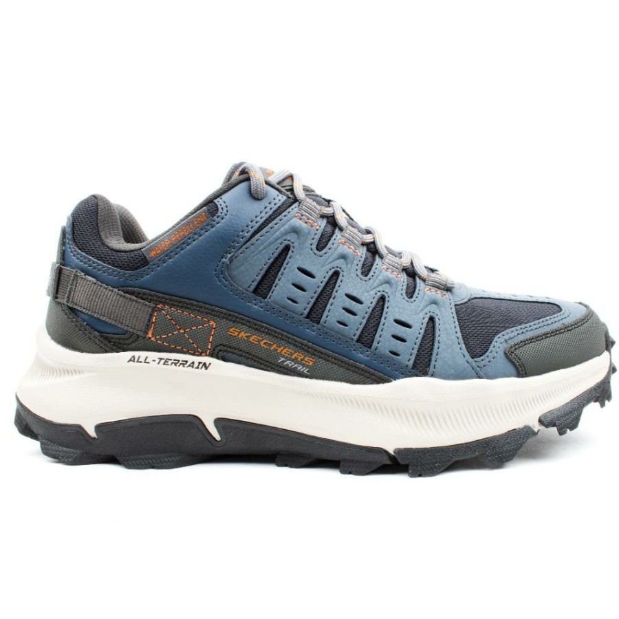 Men Skechers | 237501 Equalizer - Navy Orange