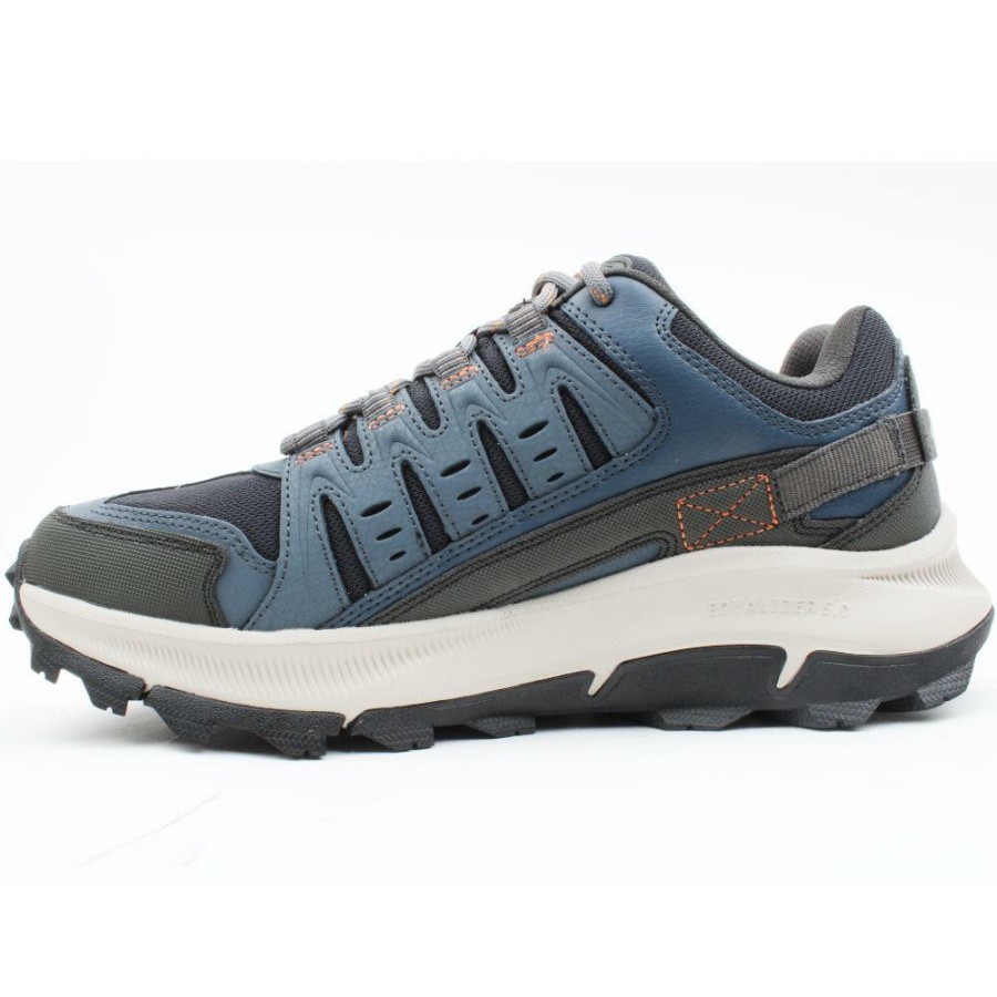 Men Skechers | 237501 Equalizer - Navy Orange