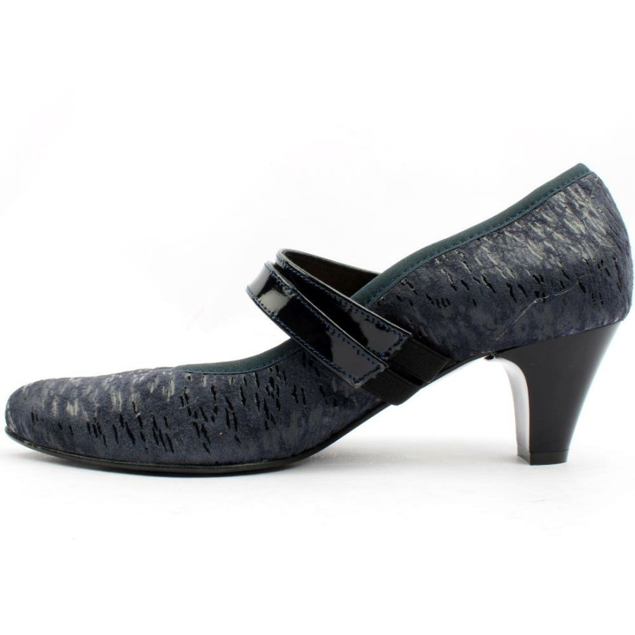 Women Bioeco by Arka | Bioeco 5536 1628 Strap Shoe - Navy Multi