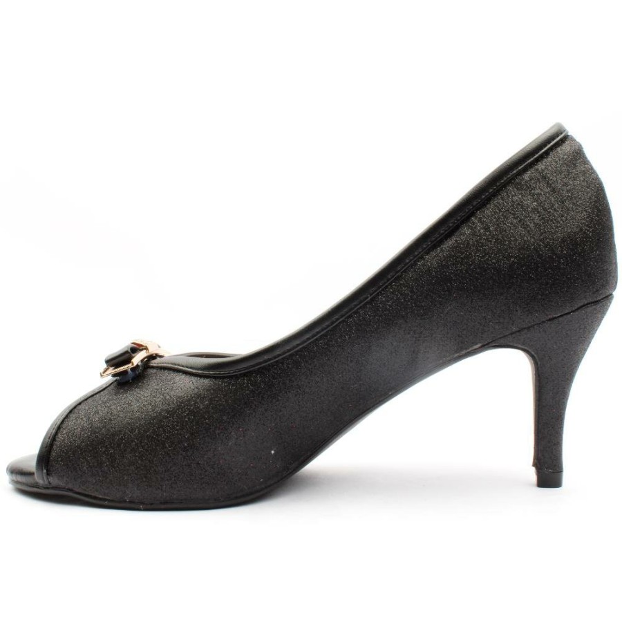 Women Sorento | Stanlake Peep-Toe Shoe - Black